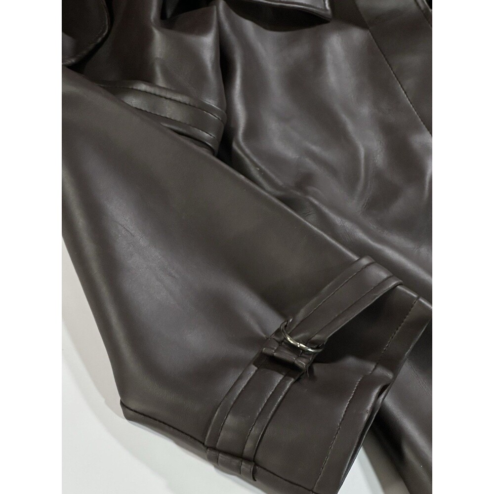 Van Helsing Cosplay Brown Leather Coat/Jacket Rubies Costume One Size Y2K Rare - Picture 9 of 16